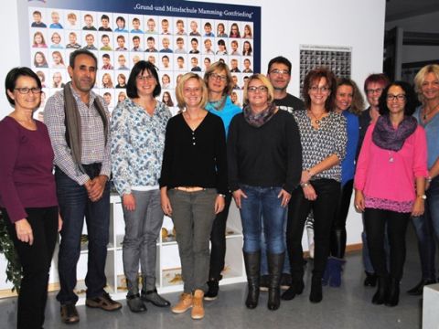 Der neu gewählte Elternbeirat 2015/16