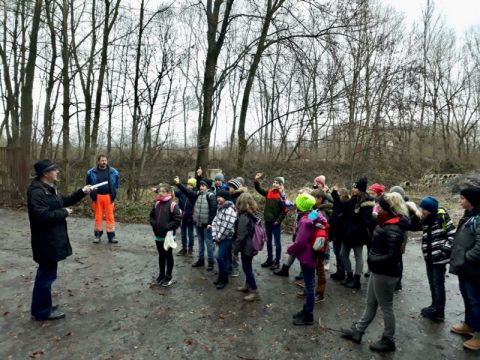 Die interessierten Schüler hatten viele Fragen ;)